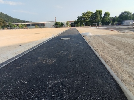 Izgradnja športnih površin med šolama (2)
